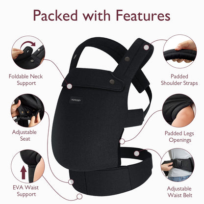 PureHug Baby Carrier - Ergonomic Cozy & Lightweight