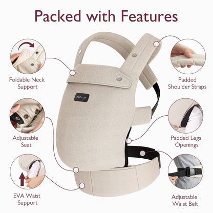 PureHug Baby Carrier - Ergonomic Cozy & Lightweight