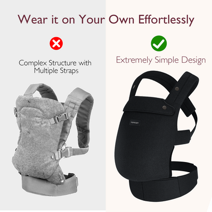 PureHug Baby Carrier - Ergonomic Cozy & Lightweight