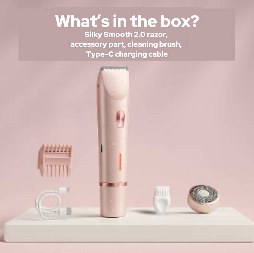 Glonista Smooth™ 2.0 | Pain-Free, Silky-Smooth Hair Removal – Anytime, Anywhere