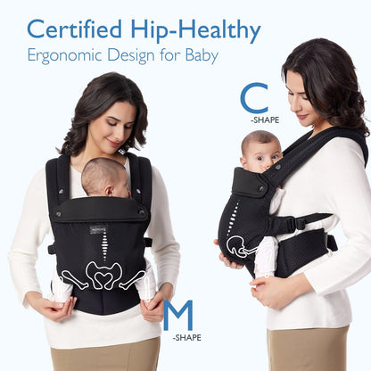 PureHug Baby Carrier - Ergonomic Cozy & Lightweight