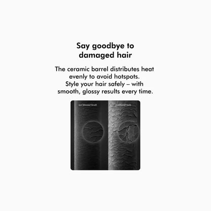 Brosse soufflante thermique rose