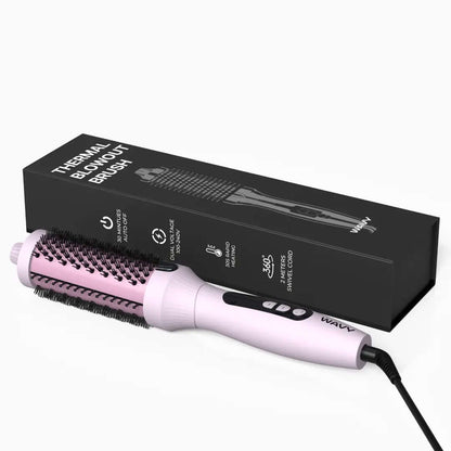 Brosse soufflante thermique rose