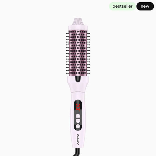 Brosse soufflante thermique rose