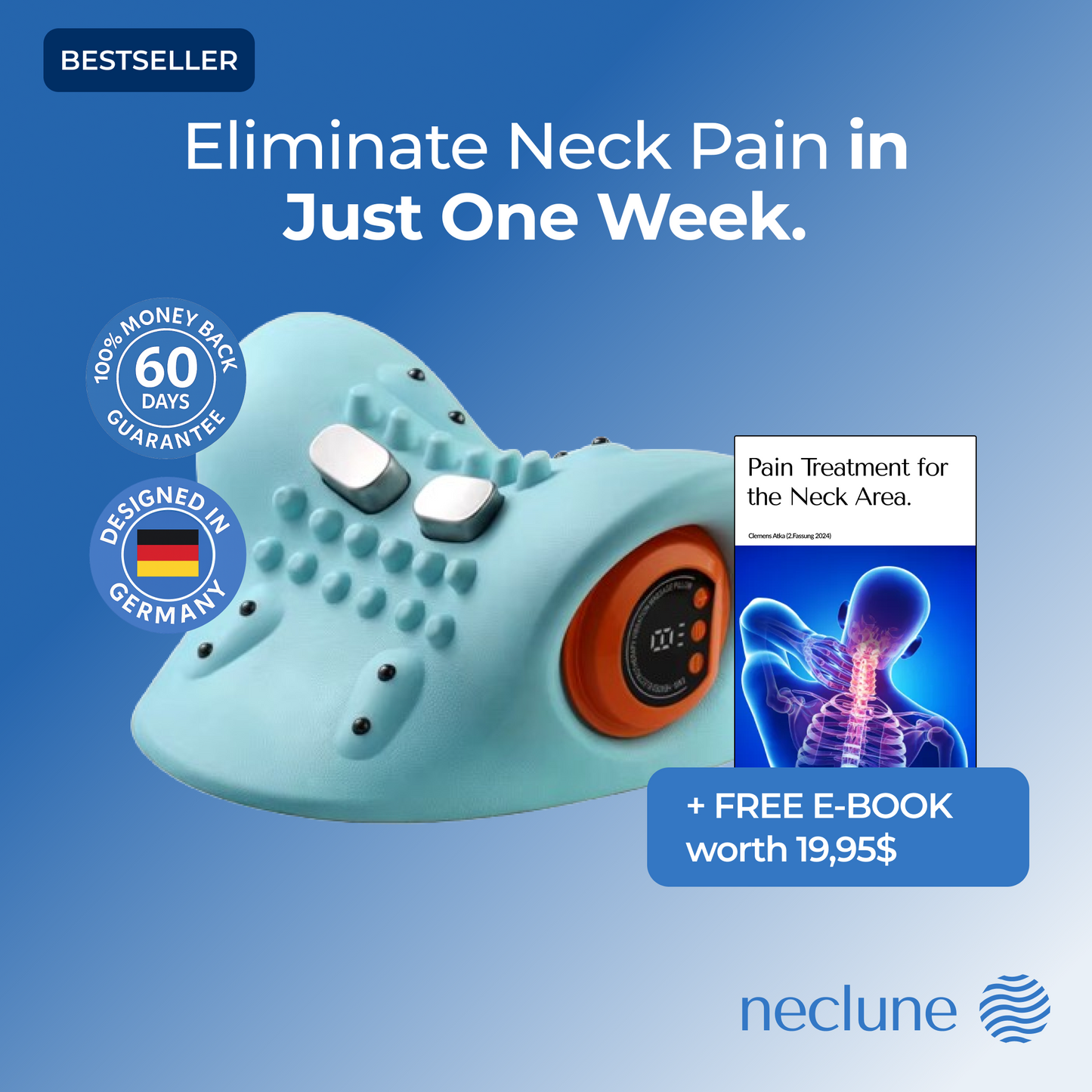Neclune® 4-in-1 Massager